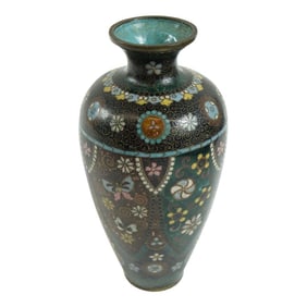 Antique Chinese Decorative Cloisonne Vase
