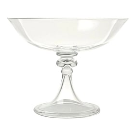 Vintage Baccarat Footed Bowl, France C 1970