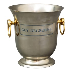 Ice Bucket Champagne Wine Chiller Paris France 1970