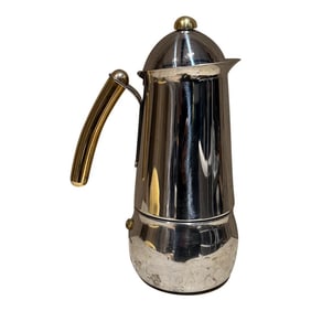 Vintage Bialetti Moka Expresso Machine Italy Post Modern