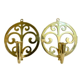 Late 20th Century Virginia Metal Crafters Brass “Tree of Lifeâ€