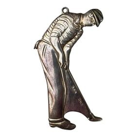 1970s Reed and Barton Silver Plated Gold Ornament Italy