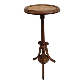 Antique Victorian Tripod Base Plant or Candle Stand