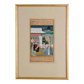 Indian Miniature, Probably 20th Century