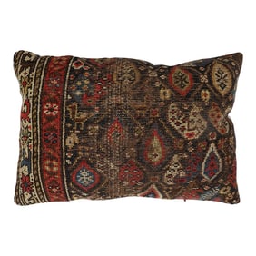 Early 20th Century Kurd Rug Pillow