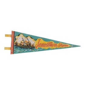 Jamestown Virginia Felt Flag Pennant