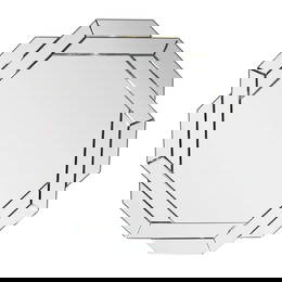 Contemporary Octagonal Decorative Wall Mirror