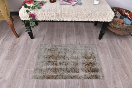 1'9'' x 2'9'' Unique Handmade Vintage Rug - 243850