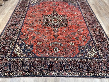 Fine antique Persian Malayer Rug-5170