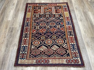 Antique Shirvan Prayer Rug-4884