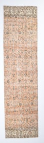 2'9'' x 11'1'' Handmade Vintage Wool Rug - 17880