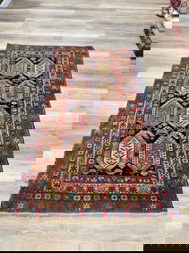 Antique Botheh Design Gendje Rug-2577