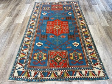 Antique Facharlo Kazak Caucasian Rug-5166