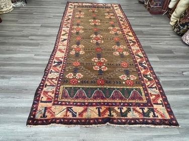 Antique Turkish all over natural color Rug-1945
