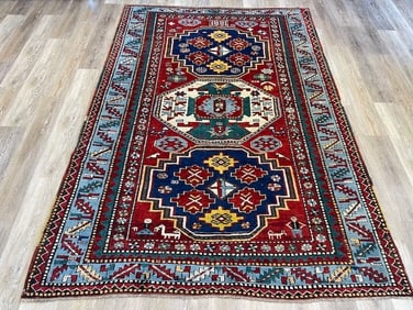 Date Antique Lori Kazak Caucasian Rug-5180