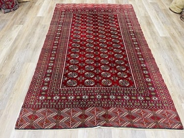 Antique Persian Turkoman Rug-3915