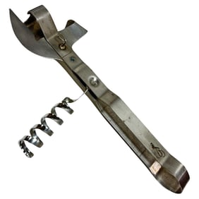 Rare Curtis Jere Giant 24 inch Can Opener Wall Sculpture