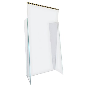Large Post Modern Plexiglasss Wall Divider