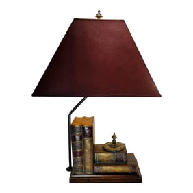 Vintage Frederick Cooper Table Lamp With Original Shade