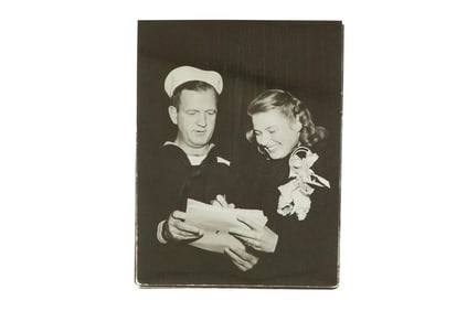 Vintage Ingrid Bergman Candid Photograph