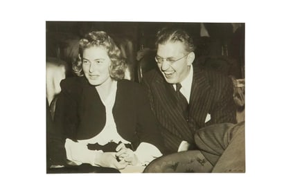 Vintage Ingrid Bergman Candid Photograph