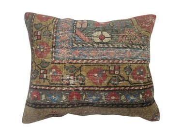 Mid 20th Century Camel Rug Pillow