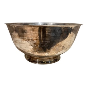 1960s Bullocks Silverplated Bowl Los Angeles