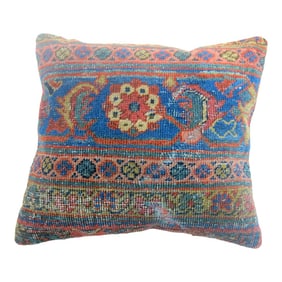 Antique Mahal Rug Pillow