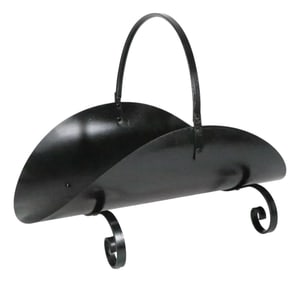 Mid 20th Century Metal Firewood Log Holder