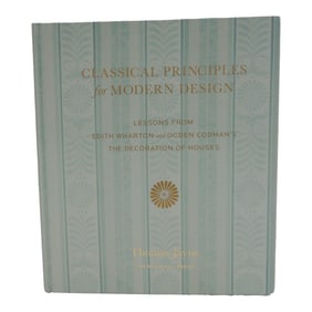 Classical Principles for Modern Design Hardcover Book by Thomas Jayne