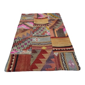 Turkish Kilim Rug 1'12" X 2'12"