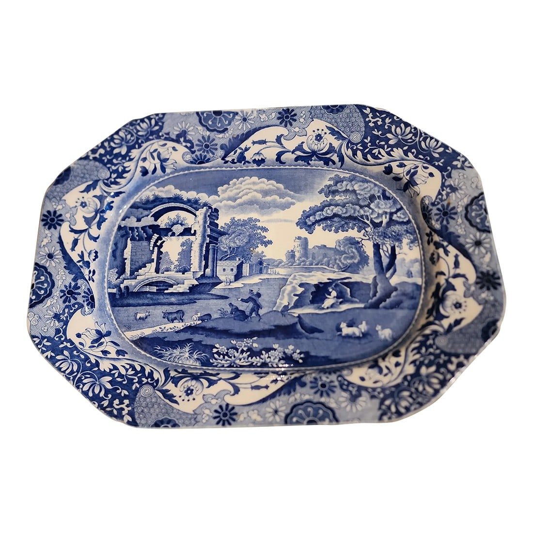 Spode Copeland Blue and White Platter (1 of 4)