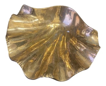 Brass Shell Dish