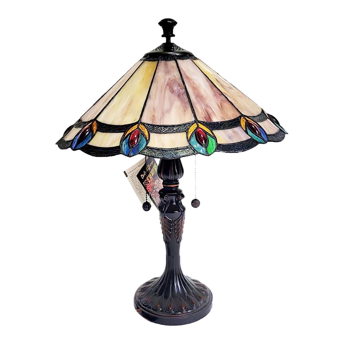 Contemporary Dale Tiffany Lamp (1 of 9)