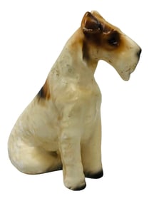 Mid Century Schnauzer Dog Figurine