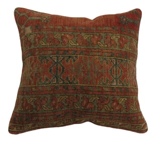 Tribal Afghan Vintage Rug Pillow
