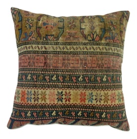 Mid 20th Century Caucasian Rug Pillow