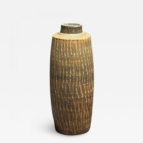 Gunnar Nylund, Swedish Mid-Century Modern, Large Floor Vase, Stoneware, 1950s