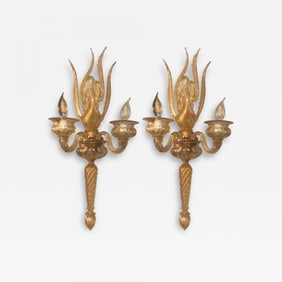 Archimede Seguso, Barovier & Toso, Italian Mid-Century Modern, Swan Sconces