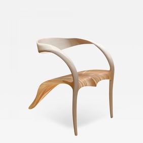 Marc Fish, Contemporary, Organic Modern, Sculptural Lounge Chair, Edition 5/7