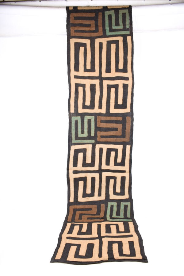 Textile – Cloth – Shoowa-Kuba – DR Congo 300 cm (1 of 5)