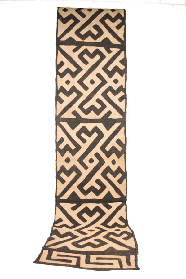 Textile – Cloth – Shoowa-Kuba – DR Congo 320 cm (1 of 5)