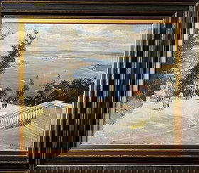 Oil painting Odessa is a delightful city Sidoruk Volodymyr Fedorovich: No Verne 371 *** ABOUT THIS PAINTING *** * TITLE: "Odessa is a delightful city" * ARTISTS: Sidoruk Volodymyr Fedorovich * SIZE: 70x84 cm/'27.55x33.07 inches', Frame size: 90x105 cm/'35.43'41.33 inches