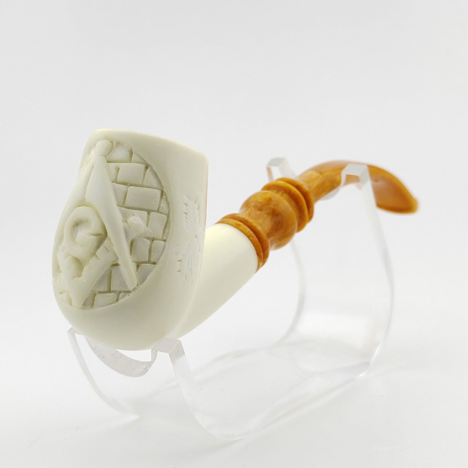 Masonic Meerschaum Pipe (1 of 9)