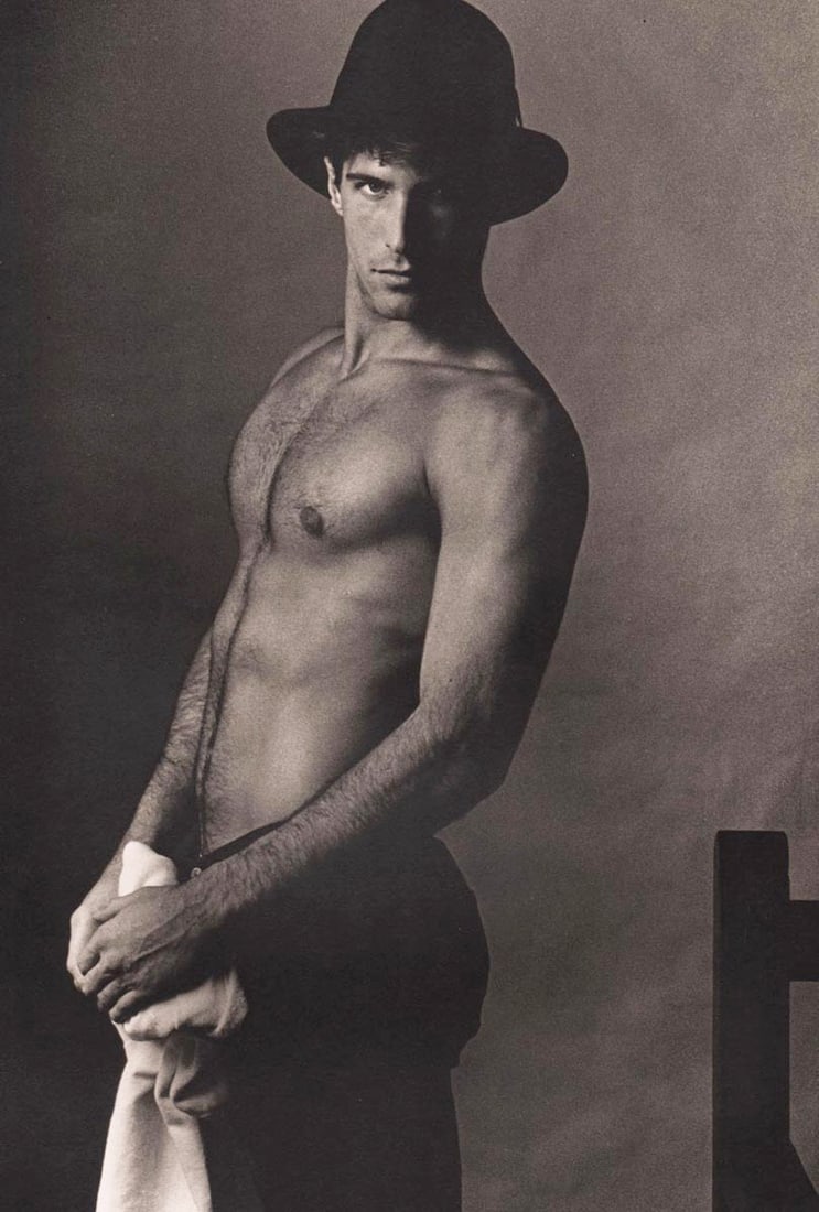 KEN HAAK - Male Figure ,1984 (with hat) (1 of 1)