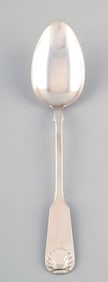 Mussel danish silver serving spoon. 2 pcs. in stock.
