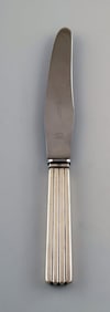 Georg Jensen Sterling Silver Bernadotte lunch knives. 2 pcs. in stock.