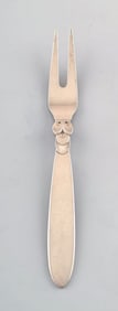 Georg Jensen Sterling Silver 'Cactus' cutlery. Herring / serving fork.