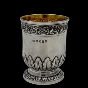 Early 19th Century Antique George IV Silver Beaker London 1821 Paul Storr