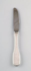 Hans Hansen cutlery Susanne lunch knife in sterling silver.